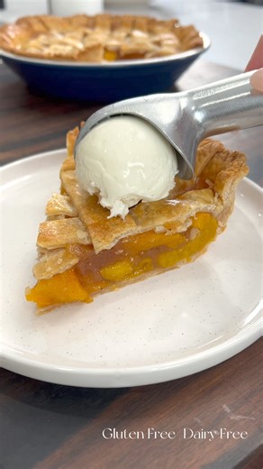 14K views · 196 reactions | For Pi(e) day you’re going to want to make this Peach Pie. Recipe in the comments #peachpie #pie #pi #pieday2024 #bakingtherapy #EasterDesserts #pierecipe | The Salty Cooker | Facebook