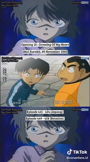 Lagu Opening Detective Conan ke-16 dengan Maikuraki: Detektif Conan Theme Song