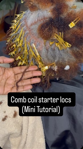 Augusta GA locs on Instagram: "Comb coils…. Another beautiful way to start a loc journey👩🏾‍🍳"