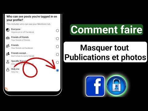 🔒 Comment masquer toutes vos photos Facebook - Paramètres « Moi seul » (2025)