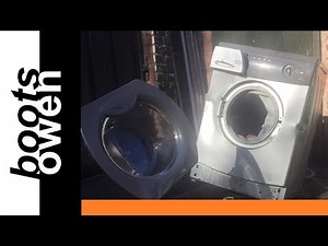 Unseen Footage | Hotpoint WMA50 SMASH | washing machine destruction