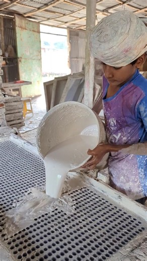 Incredible Manufacturing Process of Chalk. #viral #chalk #manufacture