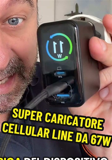 Caricabatterie da muro Cellularline 67W: qualità alta a basso prezzo
