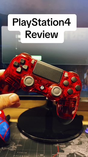 In-Depth Review of the Red Transparent PS4 Pro Controller