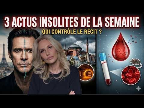 Jim Carrey, Hagia Sophia, Sang jeune : Les 3 actus étranges de la semaine !