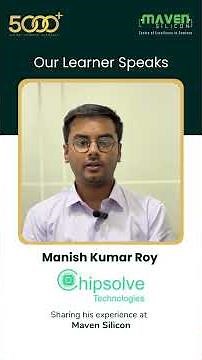 Maven Silicon Placements | Transforming Semicon Careers #EmbeddedSystems #MavenSilicon #VLSITraining