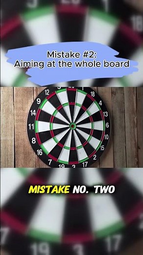 3 Beginner Mistakes in DARTS!