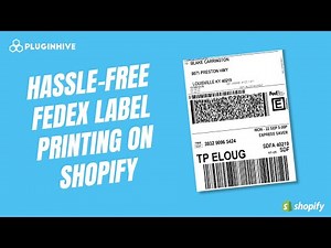 Hassle-Free FedEx Label Printing on Shopify
