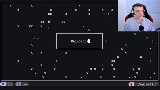 用ncurses实现终端动画 | Daniel Hirsch