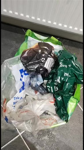 Transforming Plastic Bags into Creative Art Posters