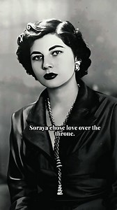 She was Called Sad-Eyed Queen #history #intohistory Soraya Esfandiary-Bakhtiary (22 June 1932 – 25 October 2001) was the second wife of Shah Mohammad Reza Pahlavi and Queen of Iran from 1951 to 1958. Their marriage suffered many pressures, particularly when it became clear that she was infertile. She rejected the Shah's suggestion that he might take a second wife in order to produce an heir, as he rejected her suggestion that he might abdicate in favor of his half-brother. In March 1958, their d