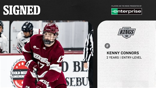 Kings Sign Forward Kenny Connors To A Two-Year Entry Level Contract