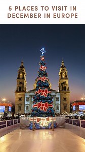 ❄️ 5 places to visit in December ⬇️ in Europe ⁣ ⁣ These are the top European cities I recommend visiting in December for a magical trip where you can experience award-winning Christmas markets, stunning architecture, plenty of cosy cafes to warm up in and jawdropping museums, libraries & palaces to explore. ⁣ ⁣ 1. 🇭🇺 Budapest⁣ 2. 🇦🇹 Vienna⁣ 3. 🇬🇧 London⁣ 4. 🇨🇿 Prague⁣ 5. 🇫🇷 Paris⁣ ⁣ Which one are you picking? ⁣ ⁣ For recommendations on the best things to do in each of these destination
