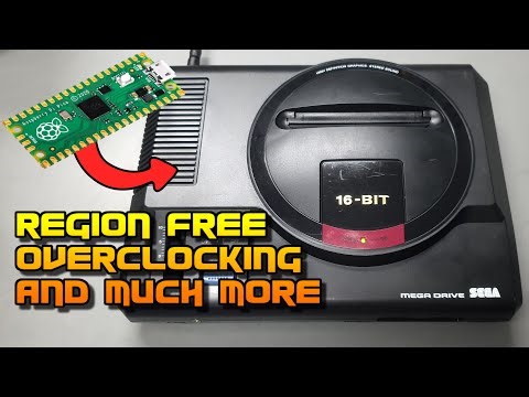 Why your Mega Drive / Genesis needs a pi pico - the Open Heart mod