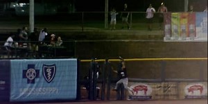 You won't believe this Minor League catch