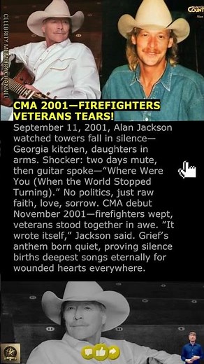 CMA 2001—Firefighters Veterans Tears!