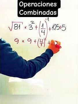 Combined Operations #mathematics #algebraically #math #exponential #mathematics