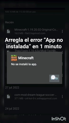 Solución rápida: Error al instalar Minecraft 😱
