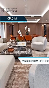 Step into a world of luxury aboard the 2023 Custom Line 106’ CIAO M! 🔗 https://bit.ly/4cL69Kg Contact Pedro for a showing! 📱 1 305.951.3397 ✉ Pedro.Barbosa@alliedmarine.com #AlliedMarine #Yachting #LuxuryYachts #YachtBrokerage #LuxuryListings #CustomLine #CustomLine106 #CustomLineYacht #CustomLineforsale #CustomLine106forsale | Allied Marine
