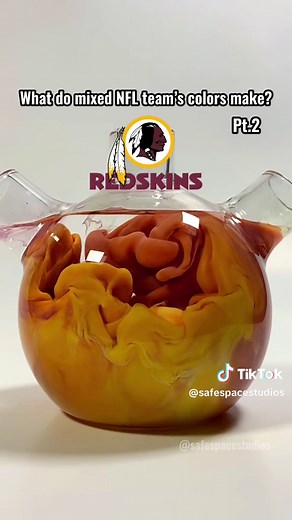 Part.2 Mixing 6 more NFL Football team’s colors to make a new color! Which teams should we do next?🏈🏆 #fyp #nfl #nflfootball #satisfying #colors #paintmixing #mixingpaint #colortheory #satisfyingpainting #satisfy #nflteams