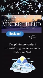 ❄️ Vinterophold ved Gram Slot – Spar 25% ❄️ Trænger du til et afbræk med ro, historie og forkælelse? Vores vintertilbud giver dig en helt særlig oplevelse på Gram Slot – til en ekstra god pris. Læs mere på https://gramslot.dk/hotel-oplevelser/vinter-tilbud-spar-25-2/ #GramSlot #Vintertilbud | Gram Slot