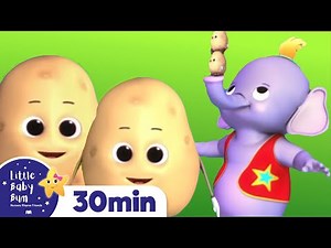 1 Potato 2 Potato | Little Baby Bum | Animals for Kids | Fun Songs and Nursery Rhymes