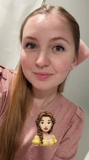 Transforming into Disney Princess Belle with AI Filter
