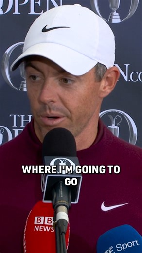"Once I made the eight on the fourth hole that was it." Rory knew it was over early. | GOLF.com