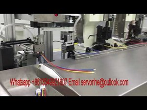 Fully Automatic Terminal Crimping Machine With Terminal Connector Assembly Insertion