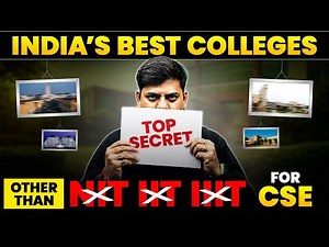 India’s Best Colleges for CSE Other Than IIT, NIT & IIIT | Top Placement Colleges | Harsh sir