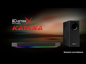 Sound BlasterX Katana Multi-channel Gaming Soundbar