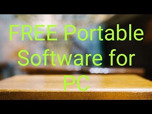 Free Portable Software for PC