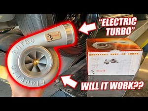 Dyno Testing a $400 ELECTRIC TURBO! Funniest Car Part EVER!