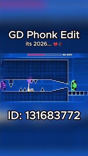 Phonk edit in GEOMETRY DASH 💀🔥 #geometrydash #gd #edit #phonk #gaming #fyp #gdupdate