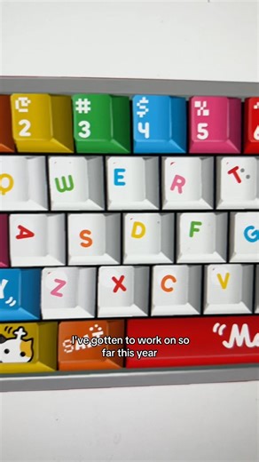 Designing my first set of custom keycaps 🫨