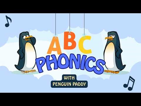 ABC Phonics for Kids 🐧 | Learn Letter Sounds A–Z | Alphabet Phonics with Penguin Paddy