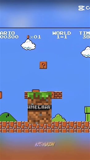 Minecraft x Mario 🍄 | Epic Mario Edit