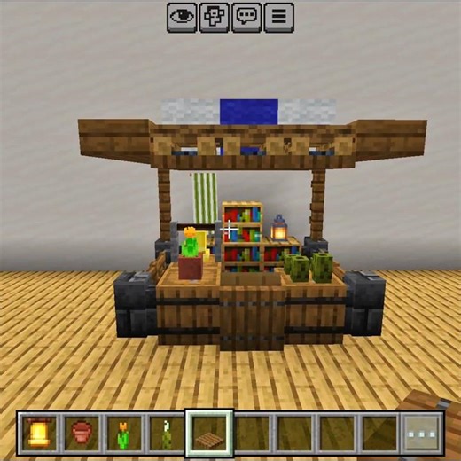 ✨Grocery Shop In Minecraft✨🏪 #minecraft #shorts