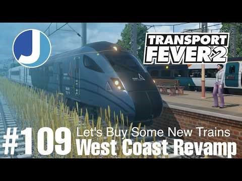 West Coast Improvements | Transport Fever 2 | Race To The North | Episode 109