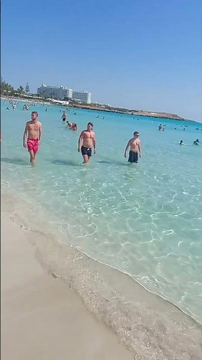 Cyprus Ayia-Napa Nissi Beach 🤩