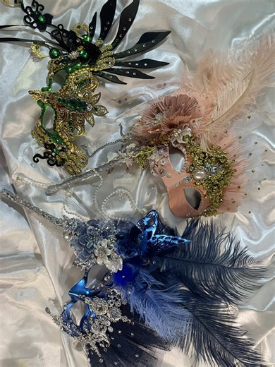 Personalized Handmade Masquerade Masks for You