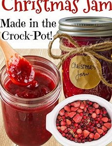 97K views · 133 reactions | CHRISTMAS JAM - made in the Crock-Pot! ❤...