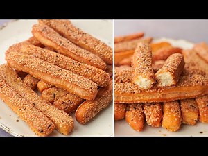 New Storable Snacks Recipe in 10 Mins | Sesame Sticks | Instant Snacks Recipe | Yummy