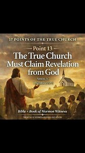 The True Church Must Claim Revelation from God. One of the essential marks of the true Church of Jesus Christ is that it receives and relies upon divine revelation. Revelation is the mechanism by which God communicates His will, guides His people, and directs the Church’s work. A church without revelation operates on human ideas, speculation, or personal opinion — not God’s authority. Scripture consistently testifies that God speaks through His chosen servants — prophets — to reveal truth, warn