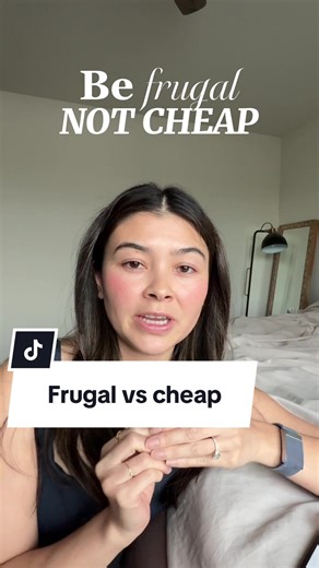 If saving money is costing you relationships, time, or peace… that’s not frugal. That’s cheap.