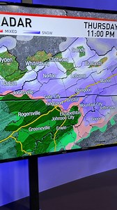 Snow, rain, and wintry mix in the region tonight into Friday morning. StormTrack 5 Meteorologist David Boyd has an update. | WCYB