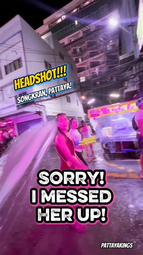 BOOM! WHAT A SHOT IN PATTAYA! #Songkran #SoiBuaKhao #pattaya #bangkok | PattayaKings
