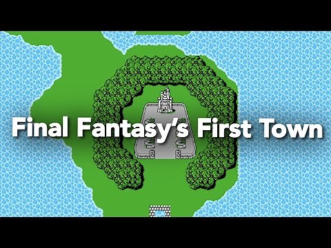 Final Fantasy's First Ever Town