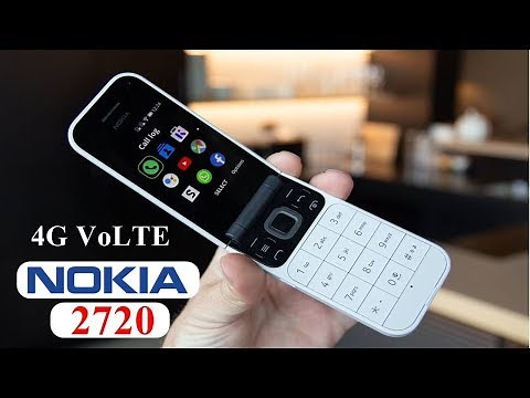 Nokia 2720 flip phone with 4G VoLTE latest OS launched