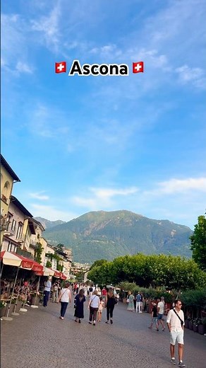 🇨🇭Ascona🇨🇭 #travel #swiss #switzerland #ticino #lagomaggiore